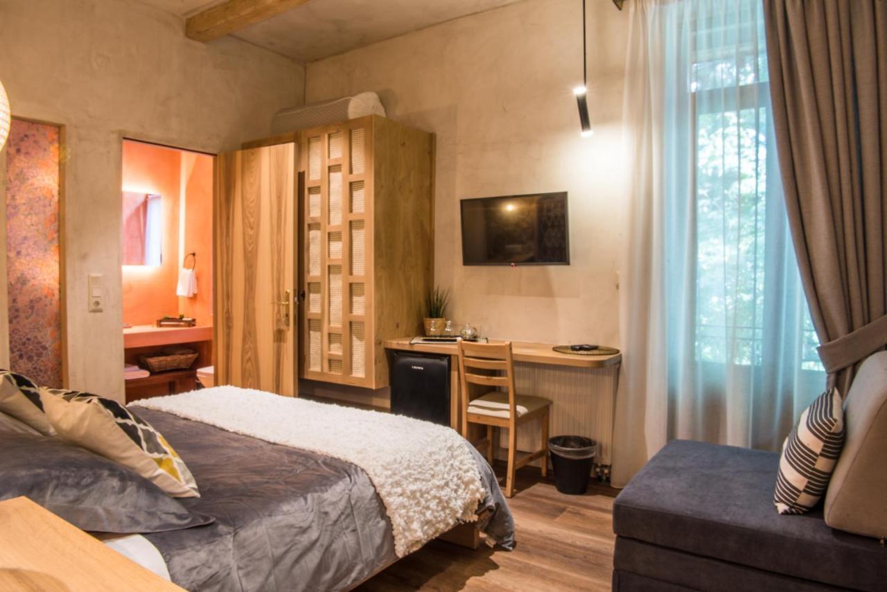 «Σκλάβας Χνάρι» Παραδοσιακός Ξενώνας Apartment Magouliana Bagian luar foto